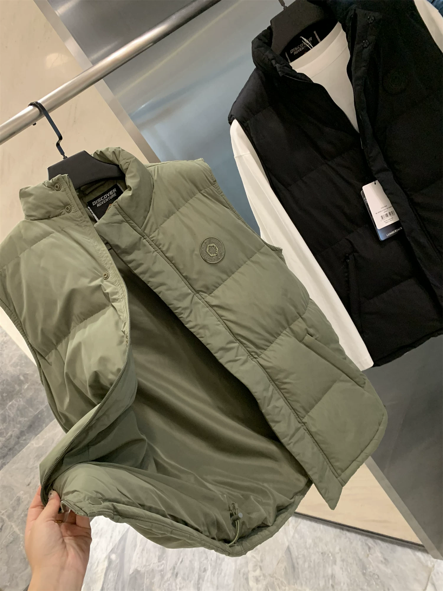 Don Quixote, một thương hiệu độc đáo tại Ý! Áo vest cotton làm việc ngoài trời, chống gió, chống thấm nước, may chần, ấm áp, nhẹ.