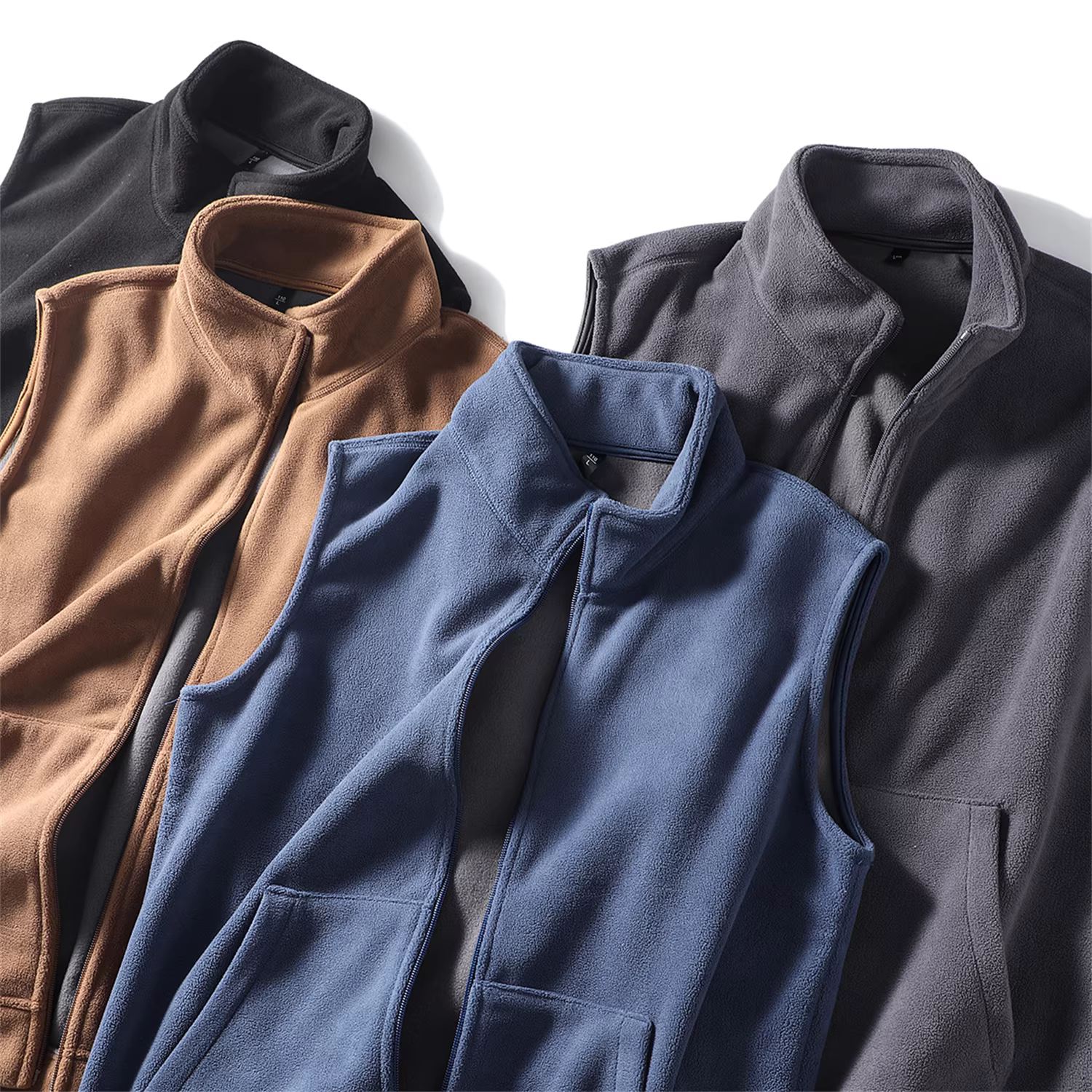 Áo khoác lông cừu hai mặt Don Quixote! Dày và ấm áp! Áo khoác gió cổ đứng dành cho nam mùa thu đông.