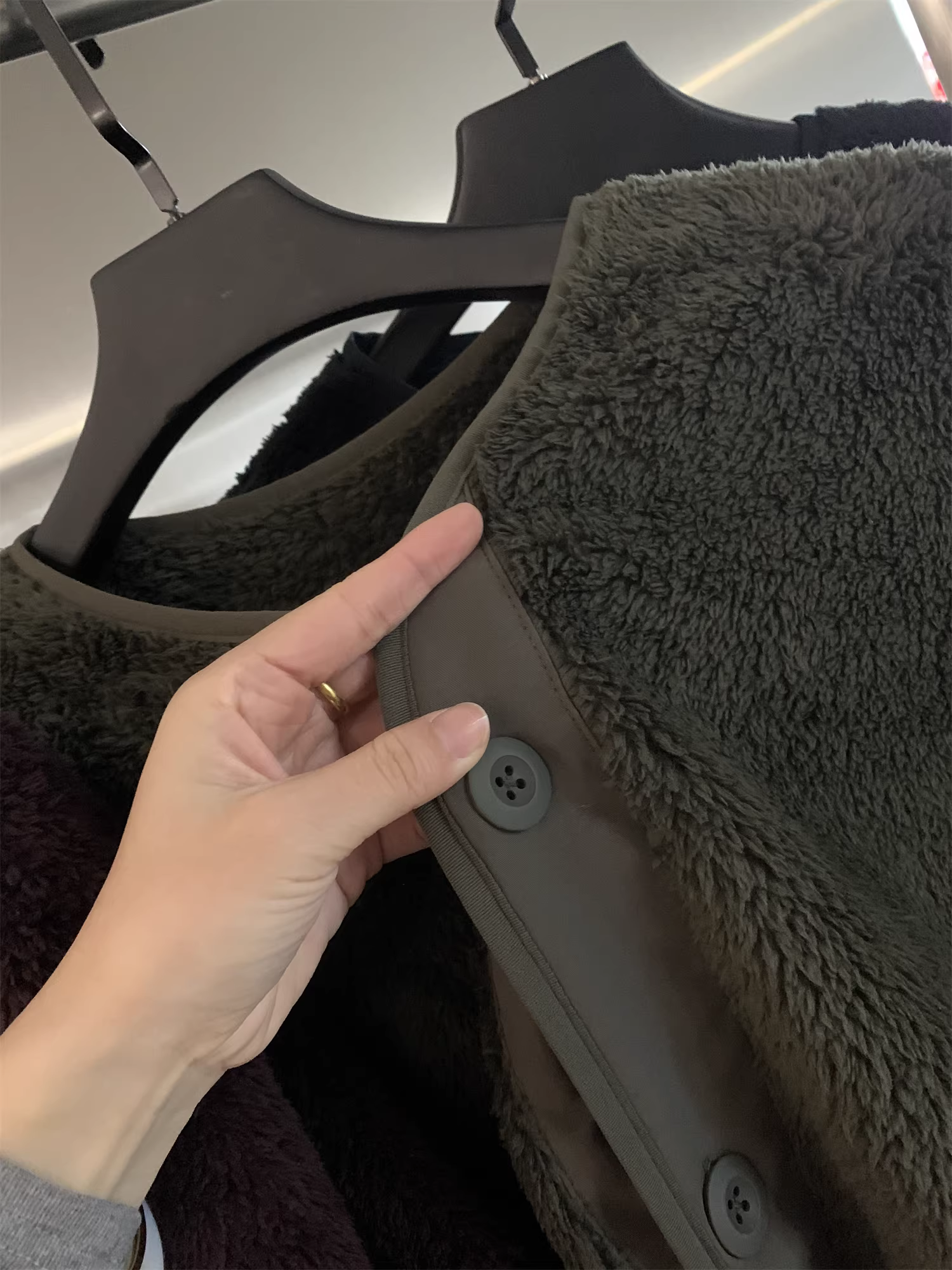 Sách giáo khoa kiểu Nhật Don Quixote! Áo khoác cardigan có nút cài cổ điển dành cho cặp đôi nam và nữ.