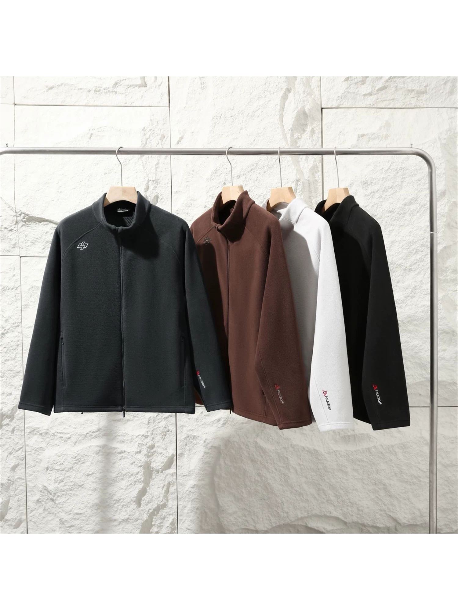 Áo khoác ngoài Don Quixote! Thiết kế 3D! Kết cấu lông cừu tổ ong ấm áp, phong cách Ý, áo khoác lông cừu mùa thu đông dành cho nam