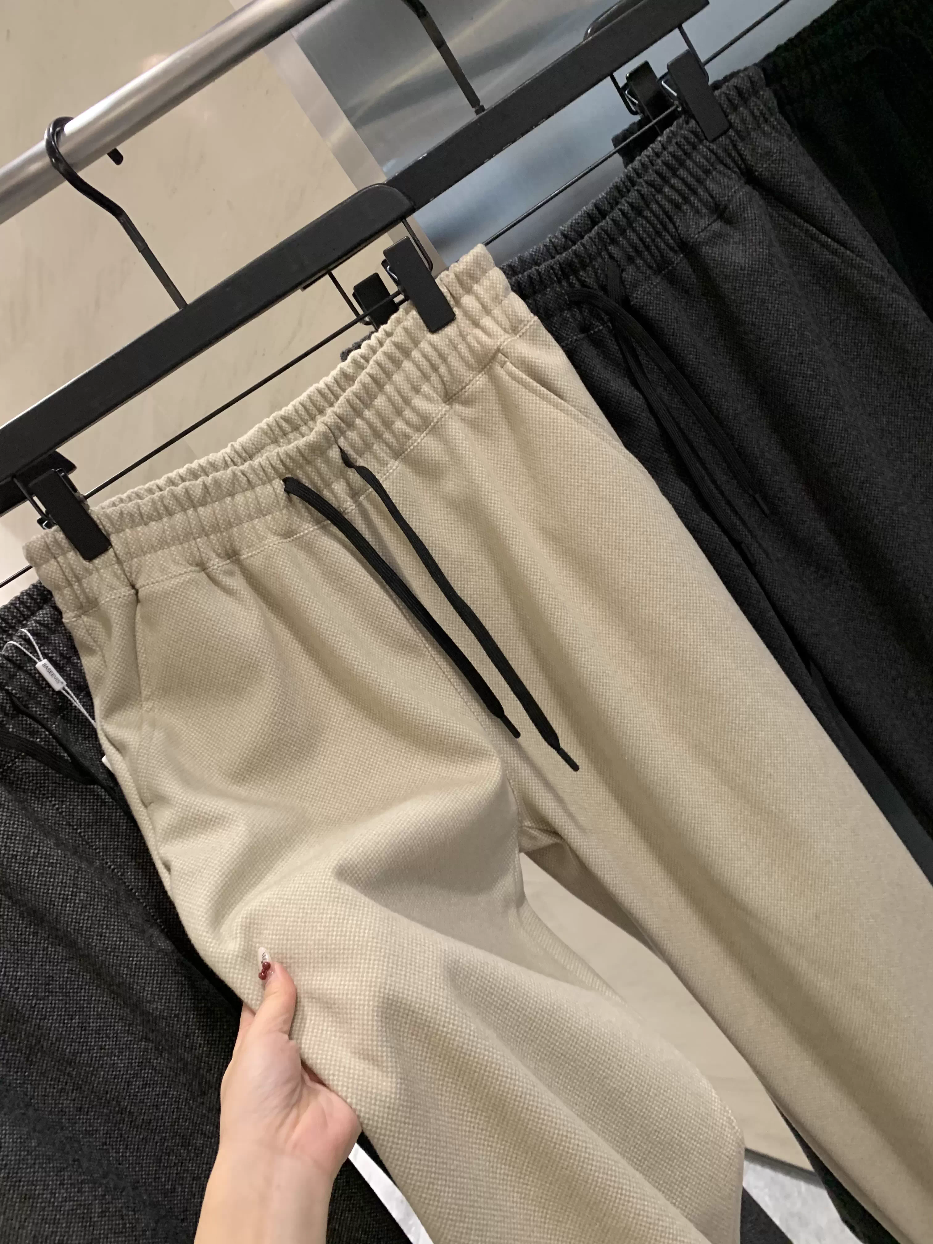 Don Quixote, hãy đặt hàng ngay! Bộ sưu tập len nhuộm sợi! Quần thiết kế, độc đáo, phong cách thường ngày, chống gió, ấm áp.