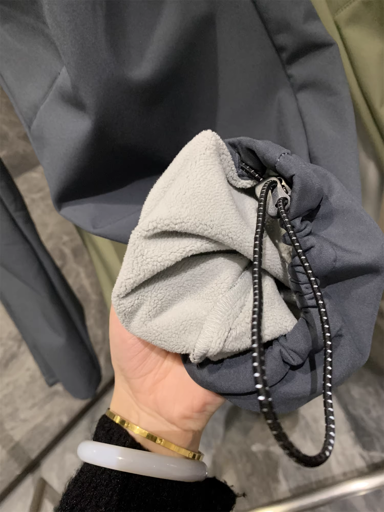 Công nghệ ngoài trời của ngành công nghiệp gạch Don Quixote! Cắt ba chiều 3D! Quần âu ấm áp mùa thu đông dành cho nam.