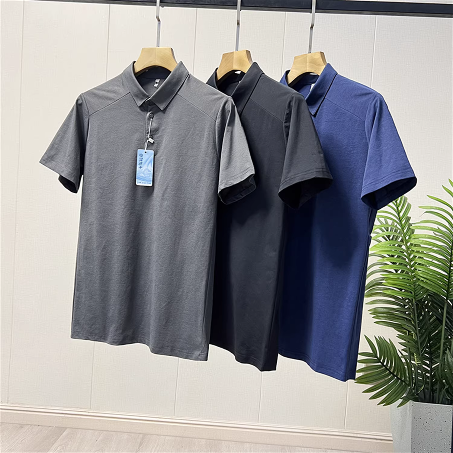 Áo polo nam Don Quixote thấm hút mồ hôi và nhanh khô! Áo polo mùa hè mát mẻ, thoáng khí, co giãn cao, thoải mái và năng động với tay ngắn.
