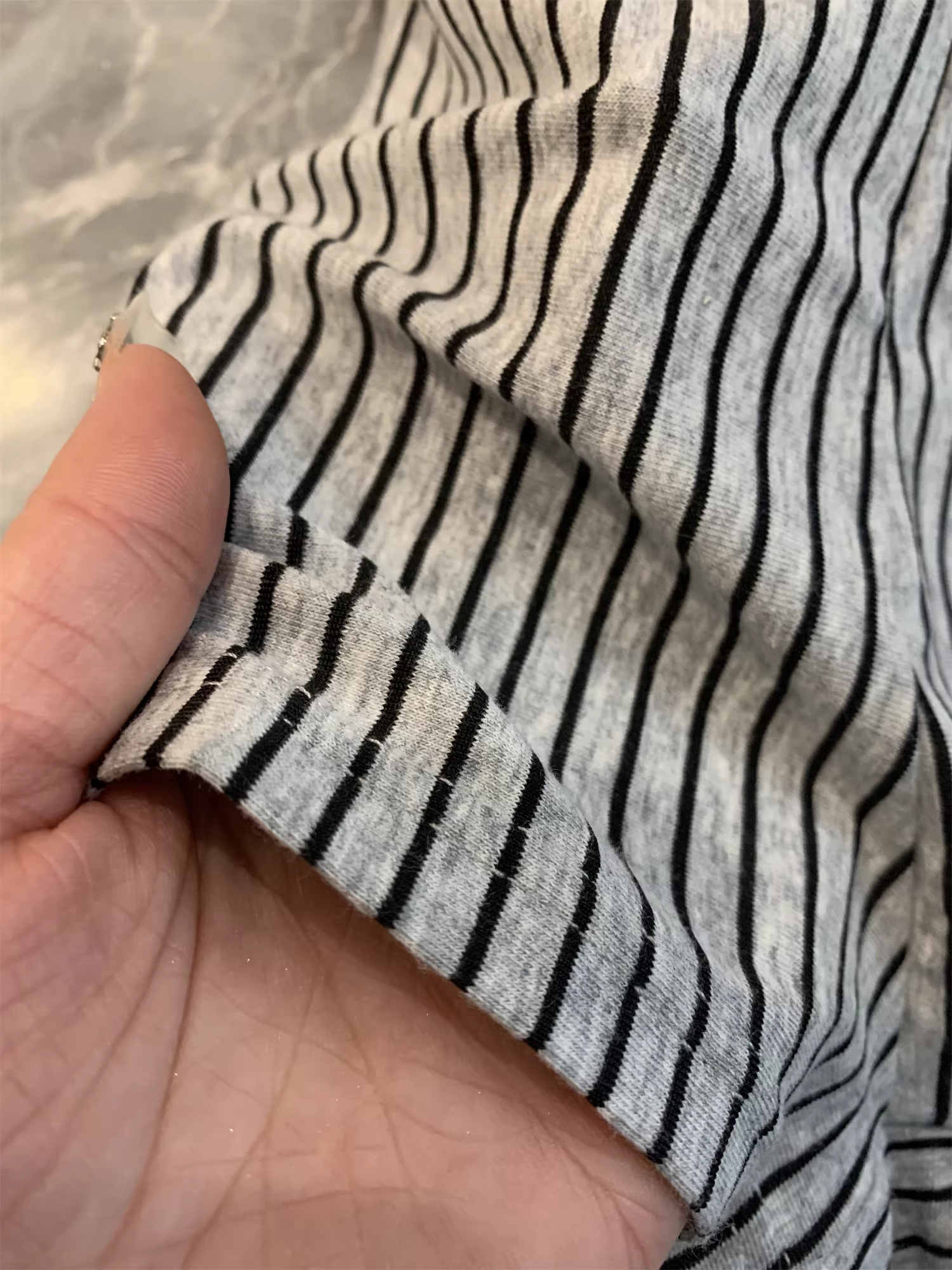 Don Quixote sọc mỏng + viền tương phản! Quần lót nam thông thường mềm mại, thân thiện với da, co giãn, phù hợp với mọi mùa.