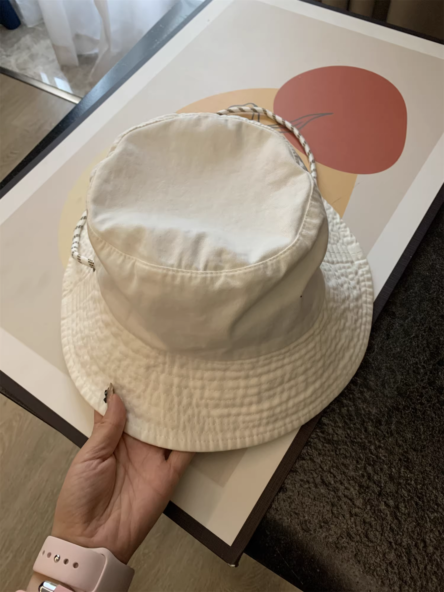 Mũ Don Quixote DP28.5! Mũ cá sấu, mũ bucket, chất liệu cotton 100%, giặt dày, thấm hút mồ hôi, thoáng khí, điều chỉnh được, unisex, hợp thời trang.