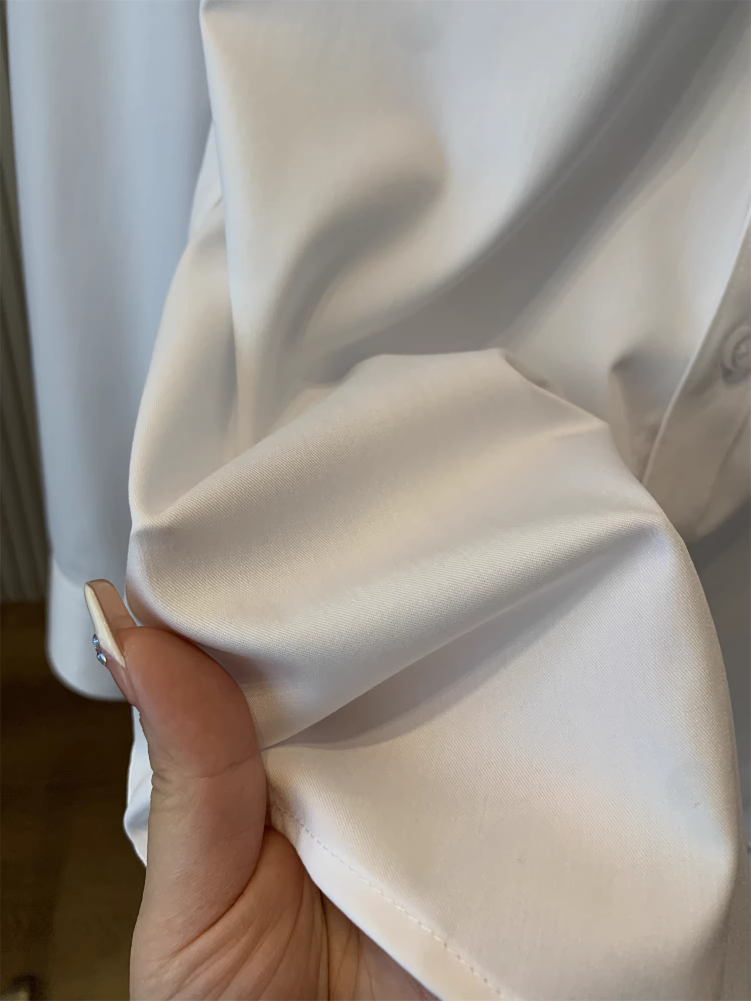 Don Quixote Offline 299! Dòng sản phẩm sợi tre! Áo sơ mi dài tay màu trơn mềm mại, thoải mái, đa năng dành cho nam.