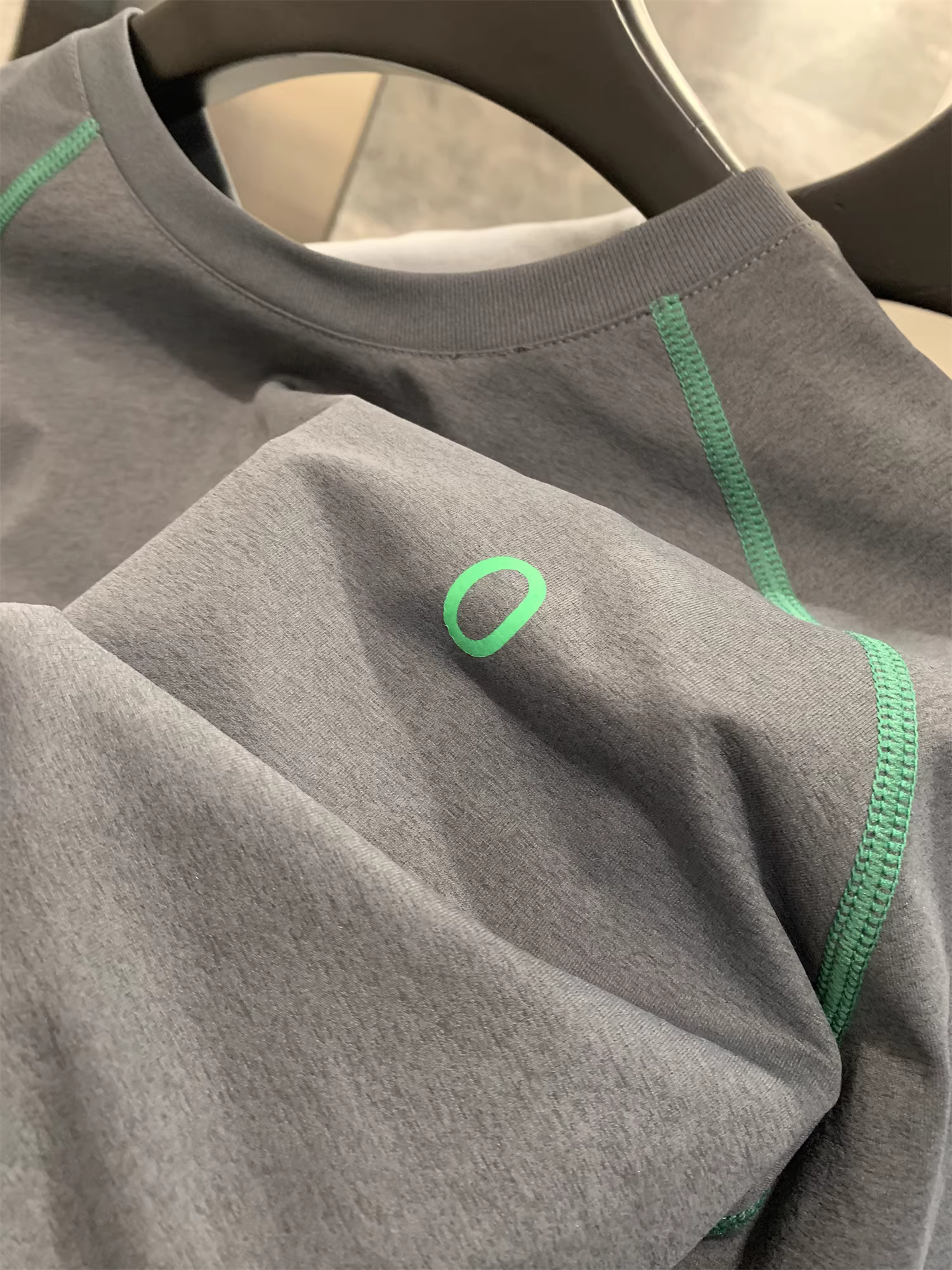 Chức năng của dòng sản phẩm Don Quixote Mountain! Unisex! Áo thun ngắn tay cổ tròn in họa tiết chắp vá ngoài trời.