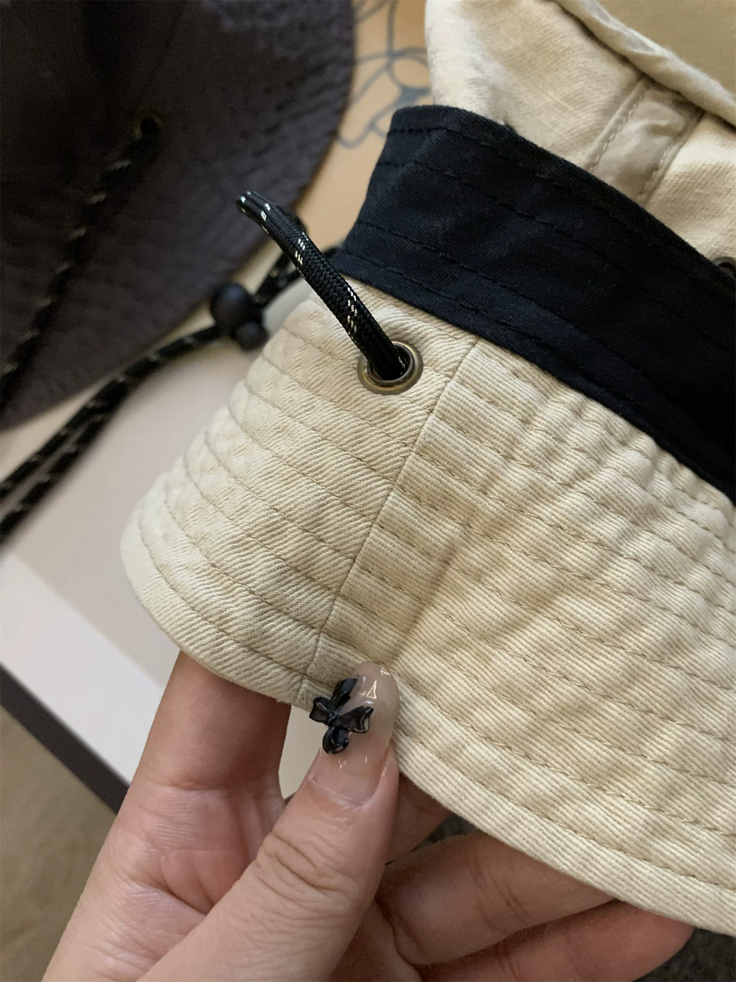 Mũ Don Quixote DP28.5! Mũ cá sấu, mũ bucket, chất liệu cotton 100%, giặt dày, thấm hút mồ hôi, thoáng khí, điều chỉnh được, unisex, hợp thời trang.