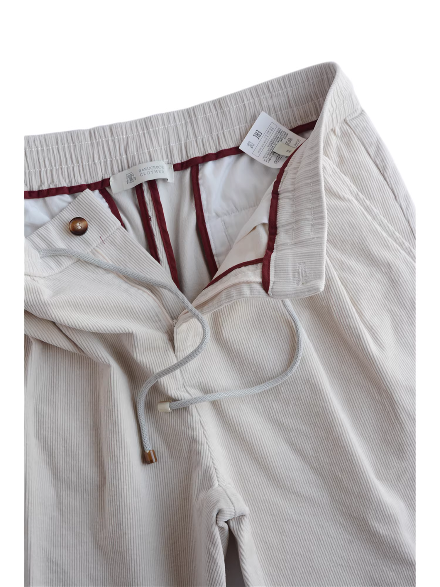 Don Quixote, Abe và những chàng trai đẹp trai cùng thế hệ! Quần âu nam chất liệu cotton corduroy xếp ly phong cách tiền cổ điển.