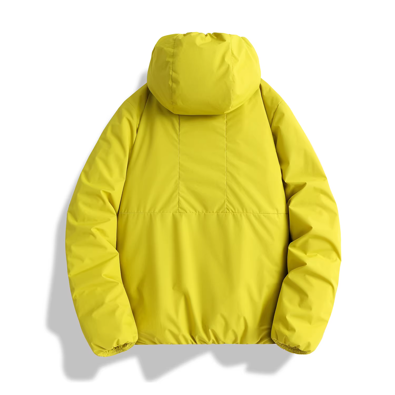 Công nghệ nhẹ và ấm áp của Don Quixote! D Bangsolona Giữ nhiệt độ không đổi! Áo khoác có mũ trùm đầu bằng vải cotton ấm áp màu trơn mùa đông