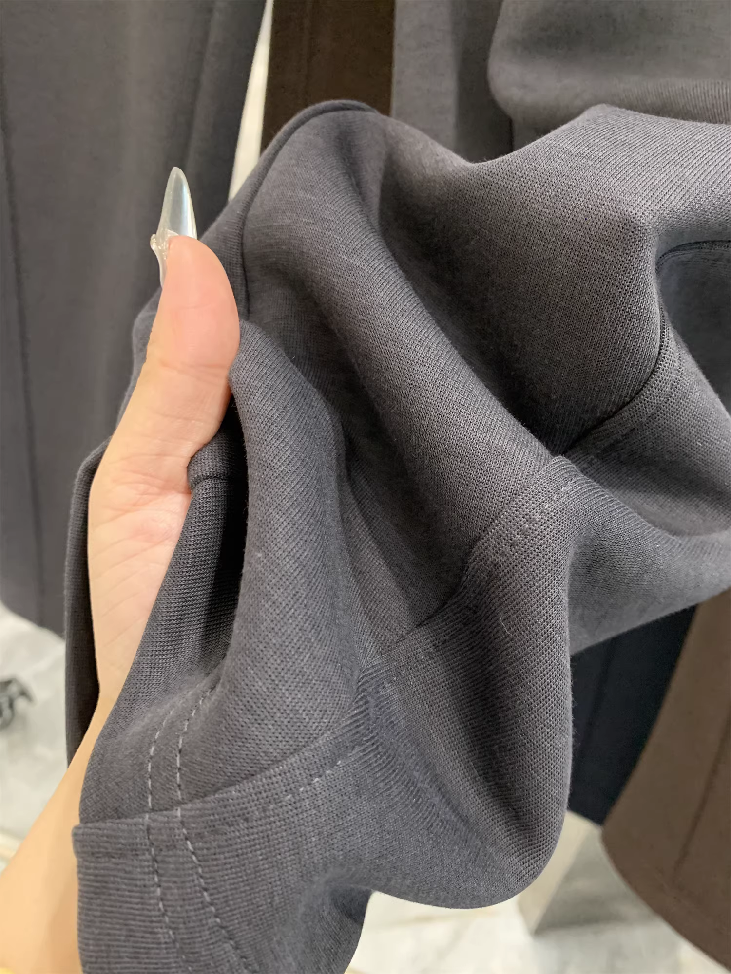 Don Quixote đã chải kỹ bông khí! Lớp khí dạng tổ ong! Quần âu nam màu trơn kiểu dáng thanh lịch.