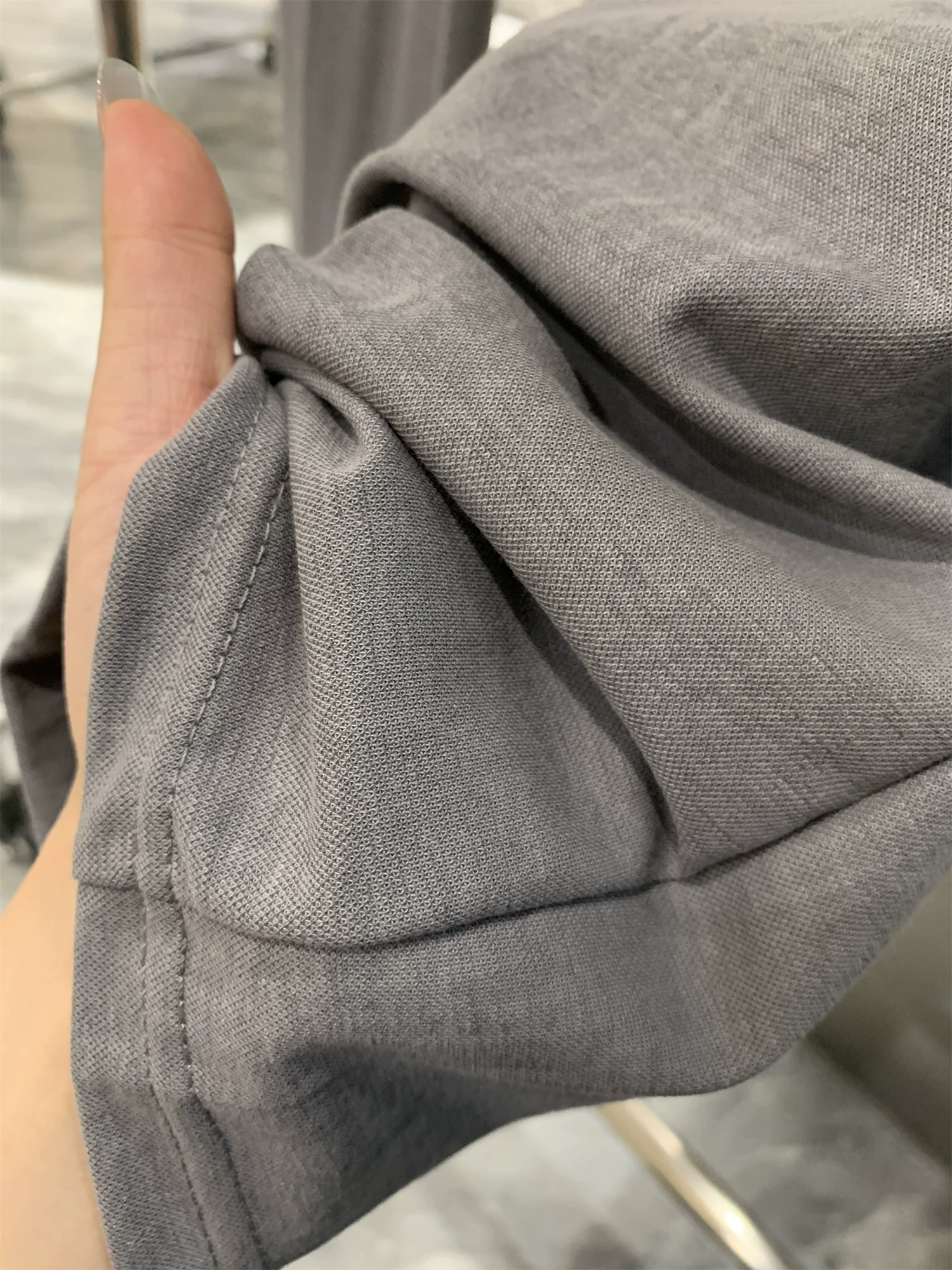 Don Quixote, đồ tuyệt vời này! Vải cotton và vải lanh được dệt tinh xảo và được giặt sạch! Thấm hút ẩm, thoáng khí! Quần thường ngày có eo thun mỏng.