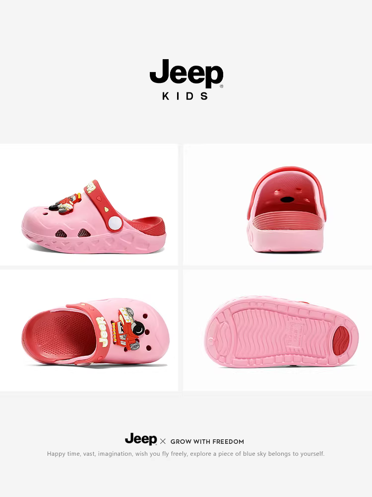 Dép trẻ em Jeep, giày đi biển chống nước, dép chống trơn trượt, giày đi suối ngoài trời mới 2025, guốc trẻ em.