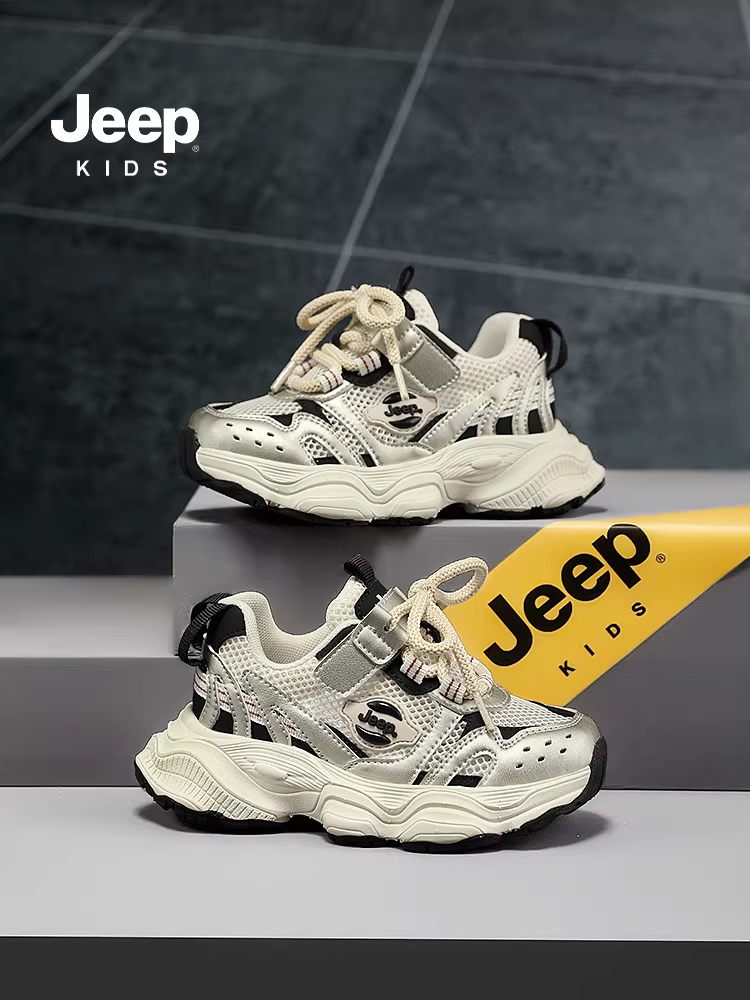 Giày thể thao lưới thoáng khí dành cho nữ Jeep, đế mềm, giảm sốc, mùa hè, mẫu mới 2024, giày chạy bộ thời trang