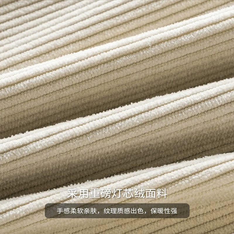 Quần kaki dày kiểu Mỹ dành cho nam, mẫu mới xuân thu 2025, dày dặn ấm áp, dáng thẳng ống côn, quần thể thao thường ngày.