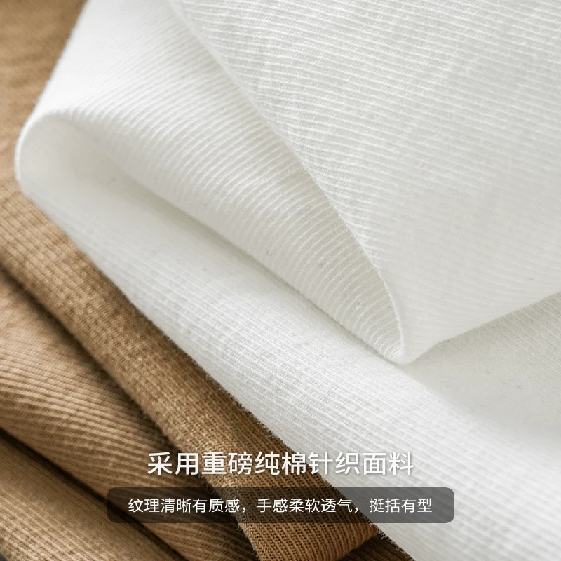 OMZM350G hạng nặng nguyên chất cotton áo sơ mi nam dài tay mùa xuân thu bảo hộ lao động áo sơ mi trắng cao cấp áo sơ mi giản dị áo khoác