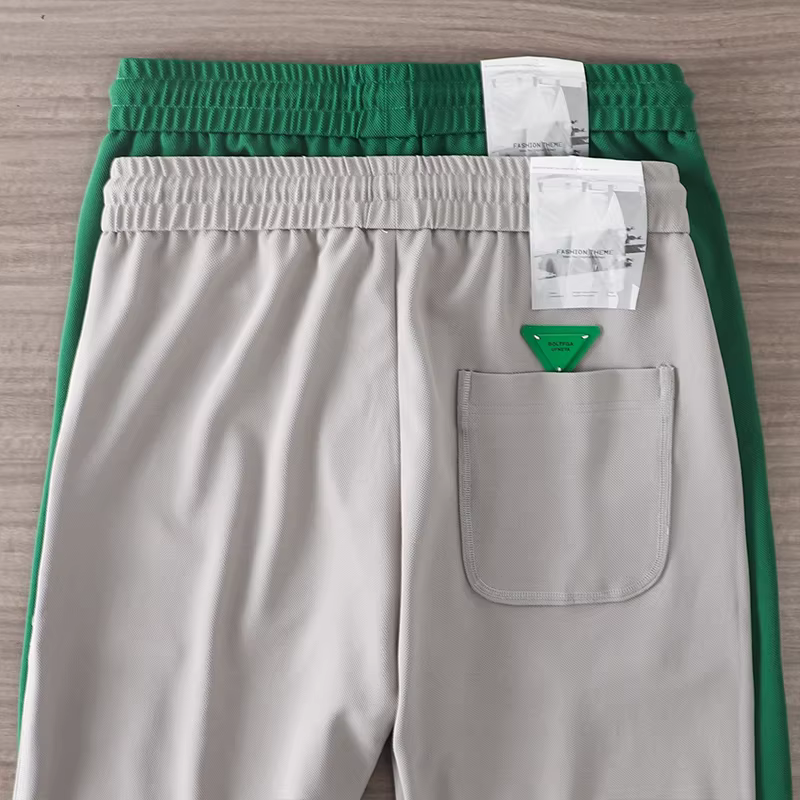 Quần thể thao nam xuân thu 2022 mới, kiểu dáng thời thượng, quần jogger rộng rãi, quần cargo, quần thể thao nam màu xám, quần dài