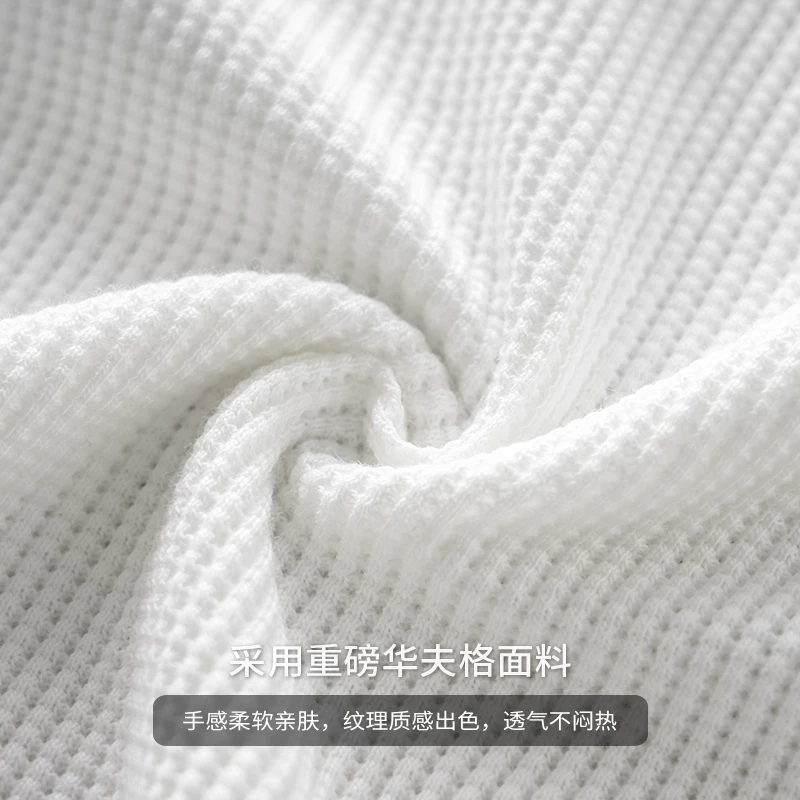 Áo thun cổ henley chất liệu dày dặn OMZM250G dành cho nam, mùa hè thoáng khí, nhanh khô, tay ngắn, kiểu dáng Mỹ, màu trơn
