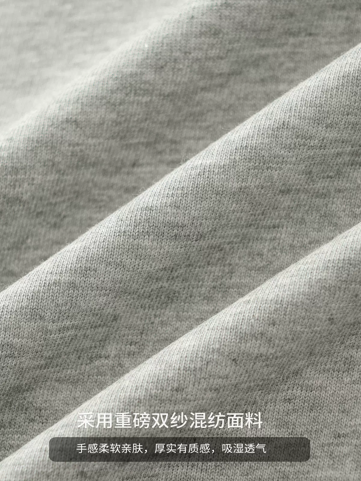 Áo thun dài tay hạng nặng OMZM dành cho nam, áo len ba kim cổ tròn dáng rộng phong cách Mỹ mùa thu, vai thường, áo sơ mi trơn màu.