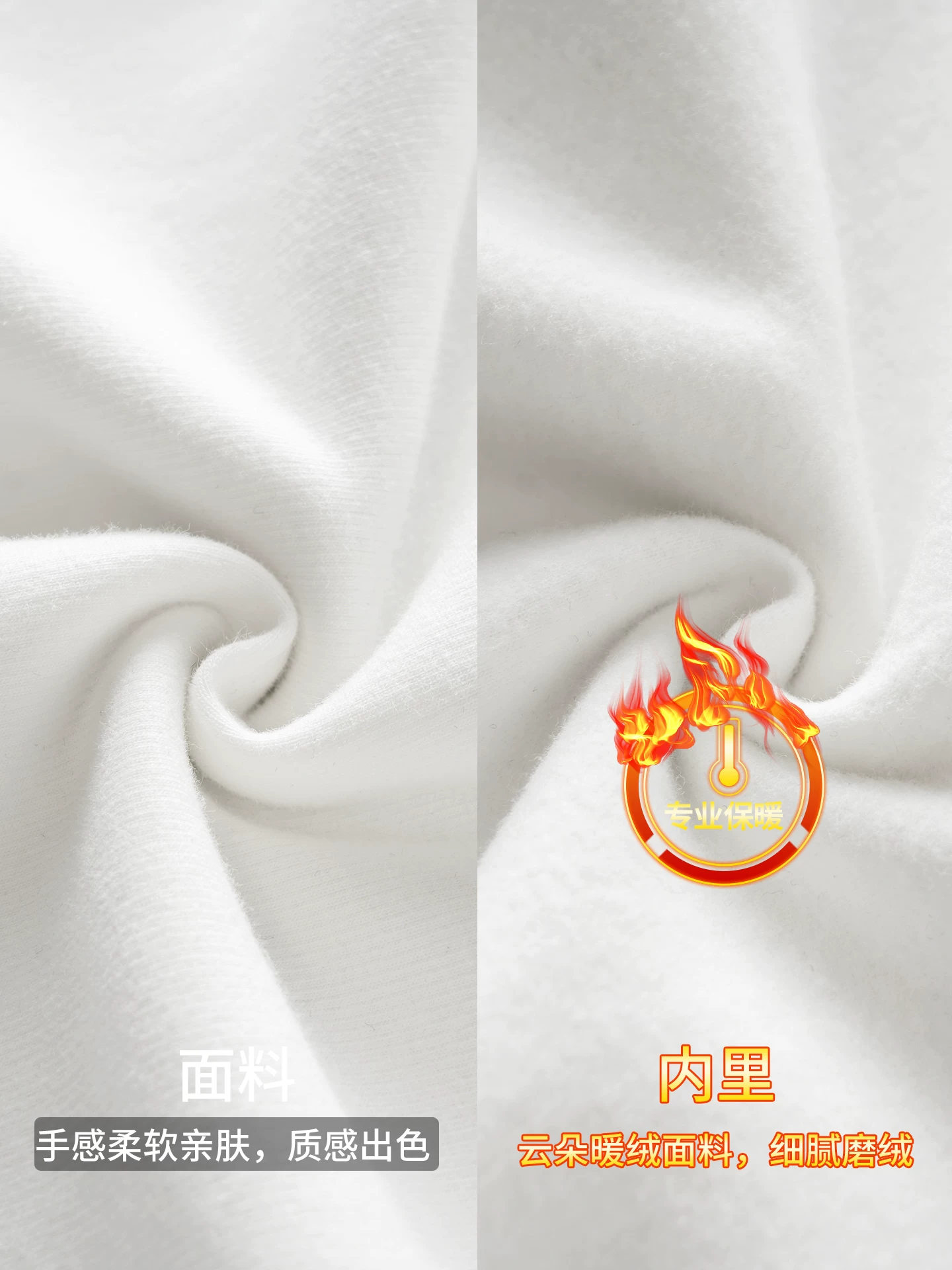Áo thun dài tay hạng nặng OMZM350G dành cho nam, lớp lót bằng vải lông cừu kiểu Mỹ, áo khoác có lớp lót bằng lông cừu và dày dặn.