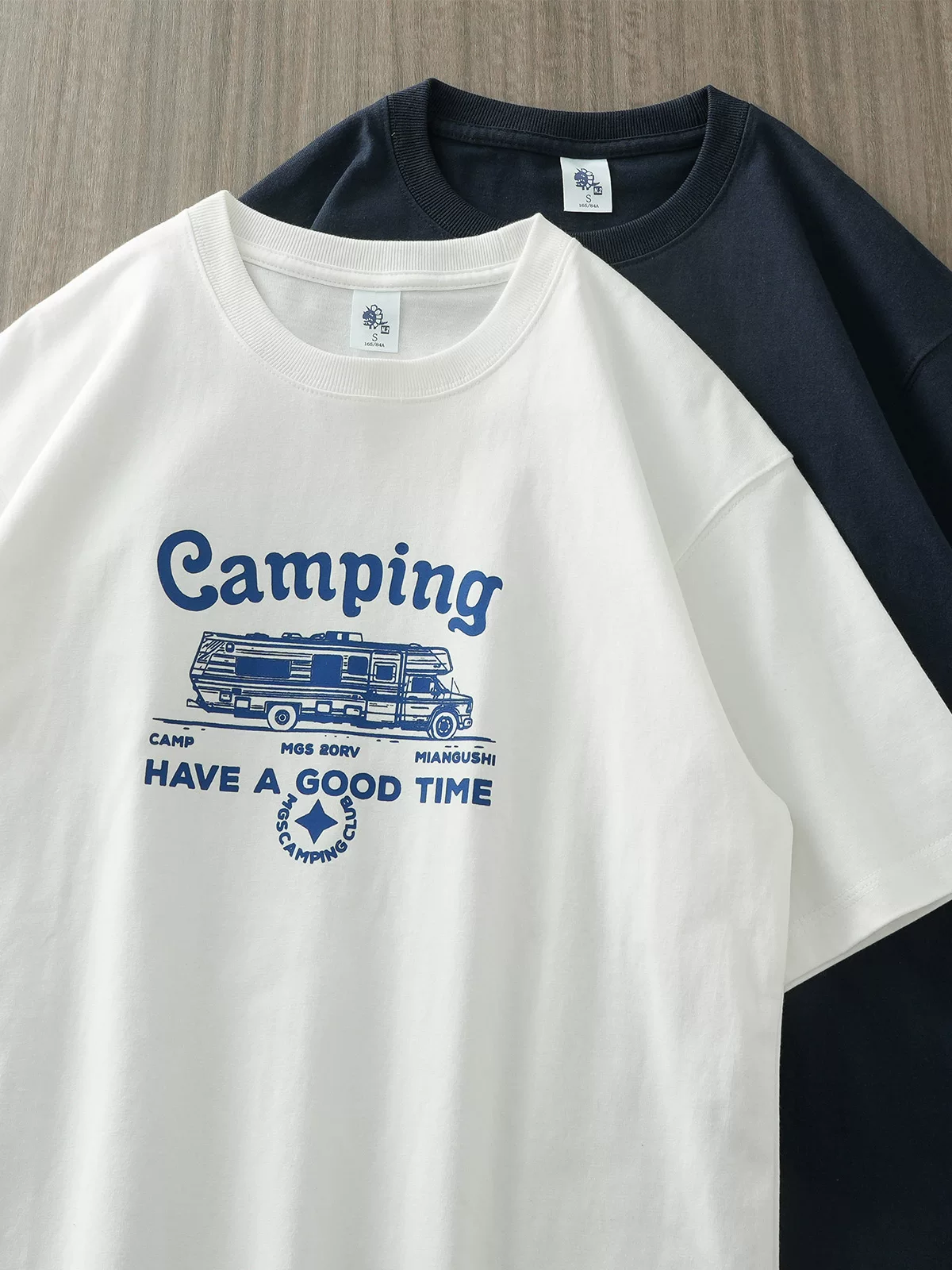 Áo thun nam 320G chất liệu cotton nguyên chất, tay ngắn, kiểu mới hè 2025, thương hiệu thời trang Mỹ, in chữ cao cấp nửa tay