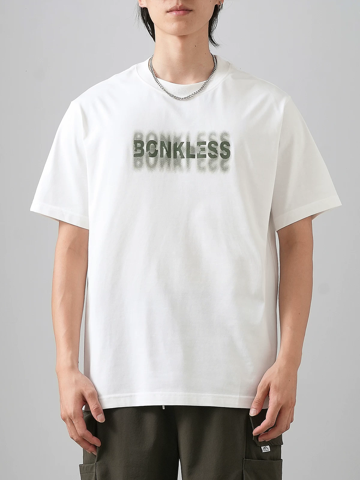 Áo thun ngắn tay hạng nặng 230G phong cách Mỹ OMZM dành cho nam và nữ, áo thun cặp đôi dáng rộng in chữ mùa hè