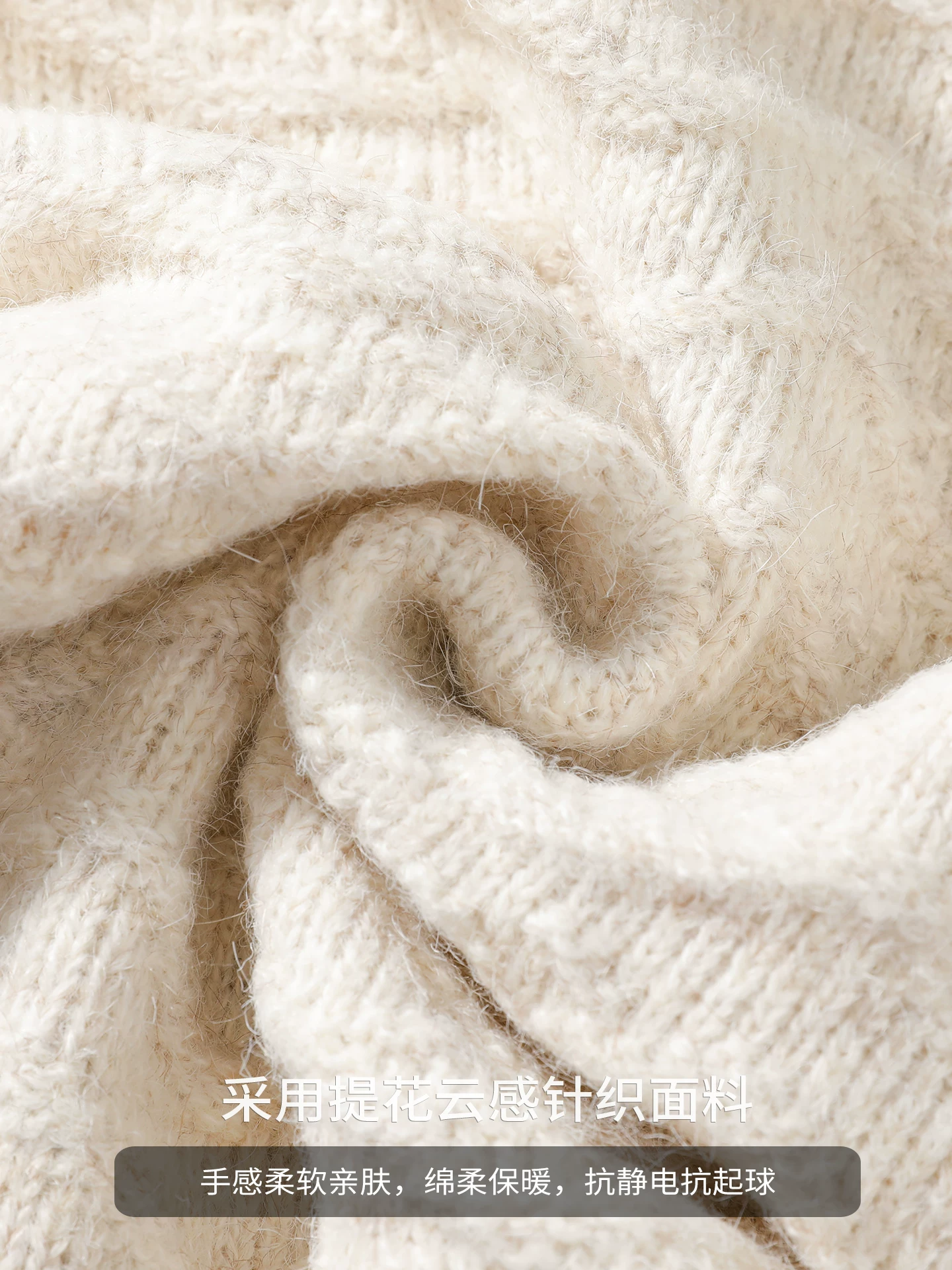 Áo len cổ tròn màu trơn OMZM dành cho nam, áo dệt kim có họa tiết cổ điển mùa đông, áo thun dáng rộng và đa năng dành cho các cặp đôi.