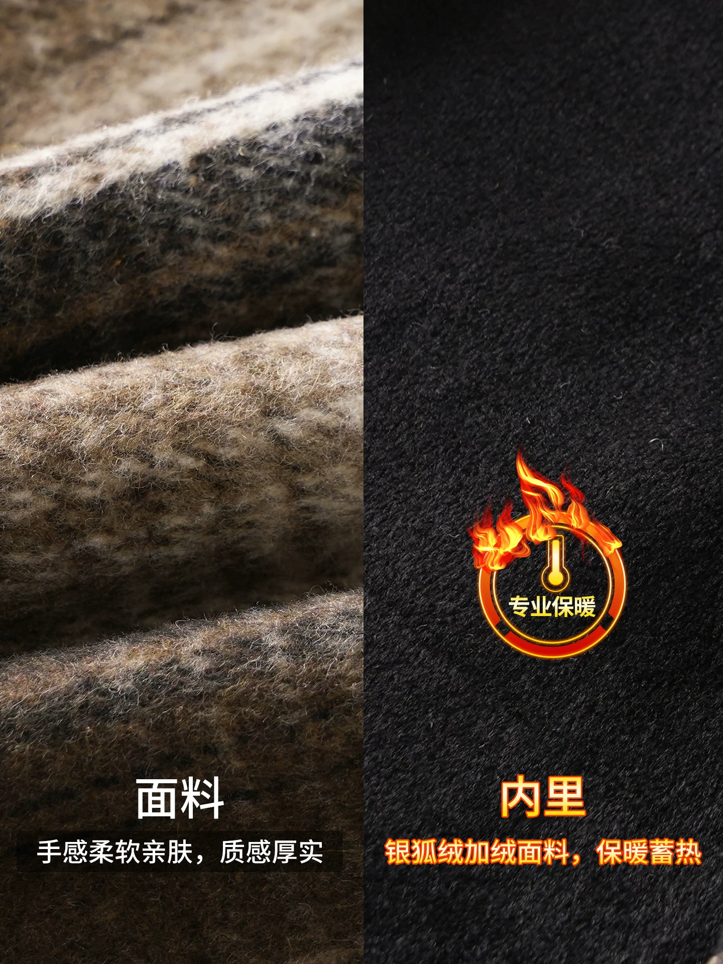 Áo sơ mi kẻ sọc lót lông cừu OMZM750G dành cho nam, áo khoác dày dặn giữ ấm mùa đông, áo sơ mi họa tiết phong cách retro Anh quốc