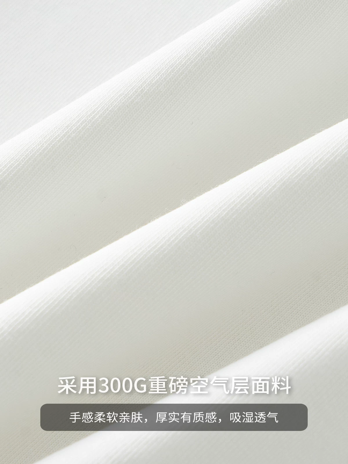 Áo thun dài tay lớp khí hạng nặng OMZM300G dành cho nam, áo sơ mi cơ bản màu trơn cỡ lớn dáng rộng mùa xuân thu, áo nỉ cổ tròn
