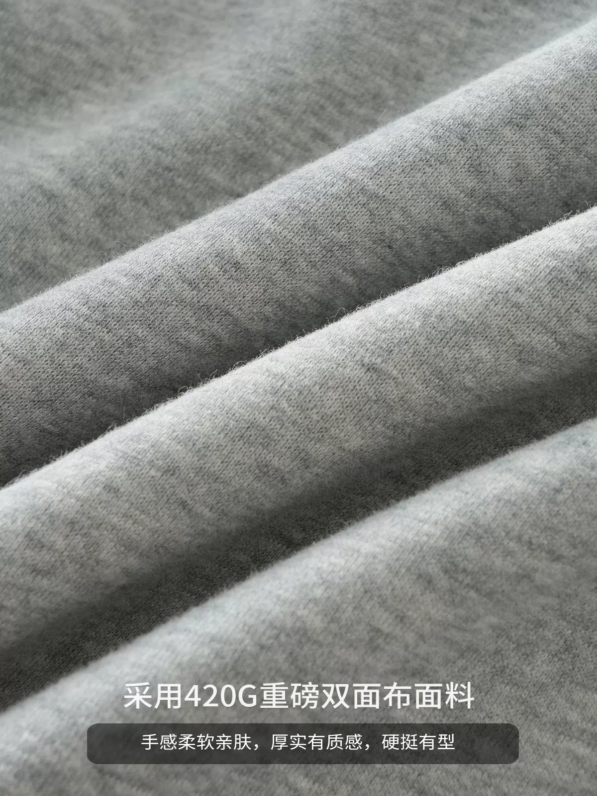 Áo thun nam cổ lọ nửa mở OMZM420G, chất liệu dày dặn, kiểu dáng mùa thu 2024, cổ henley thêu, áo khoác cặp rộng rãi