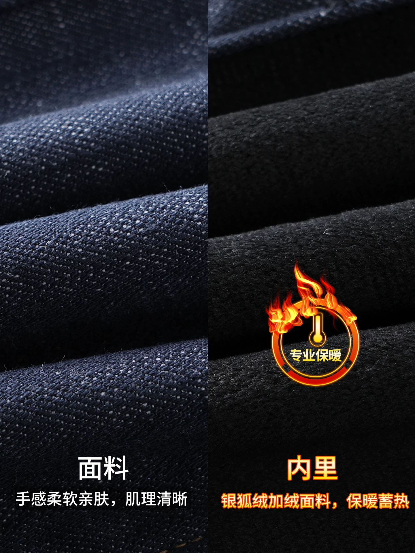 Áo sơ mi lót lông giả denim OMZM dành cho nam, áo sơ mi họa tiết tre dày dặn ấm áp mùa đông, áo khoác bảo hộ lao động cổ điển phong cách Hồng Kông
