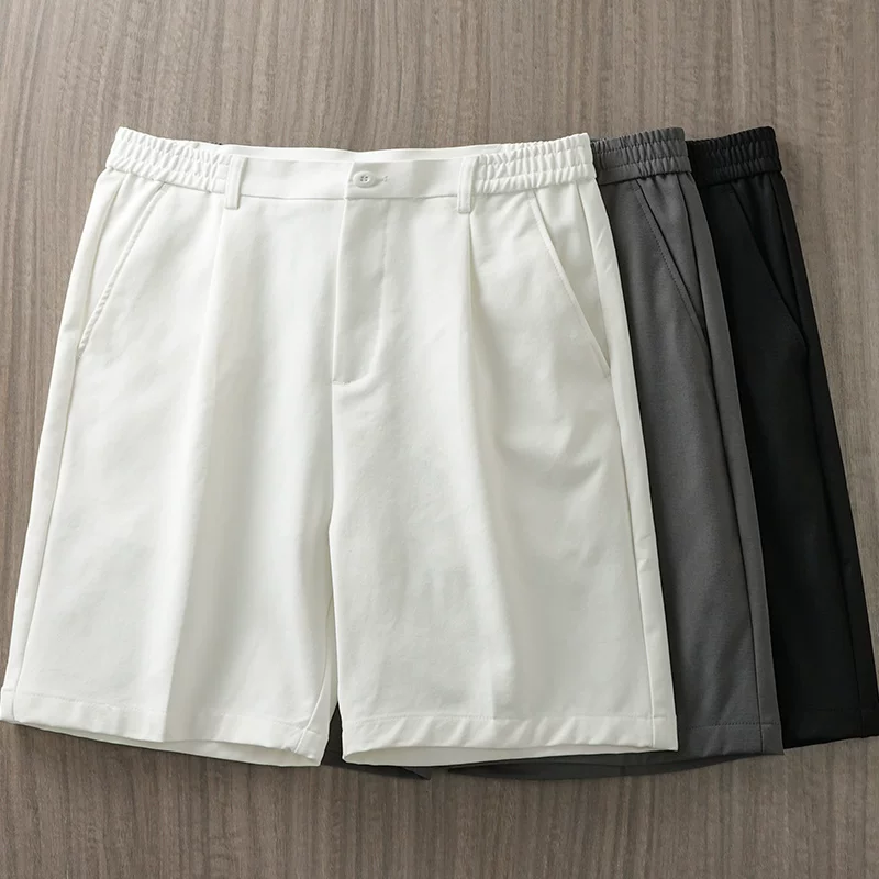 Quần short nam kiểu Mỹ, chất liệu dày dặn, thích hợp mặc ngoài trời vào mùa hè, mang lại cảm giác cao cấp, quần mỏng kiểu vest, quần thể thao năng động, kiểu dáng năm phần.