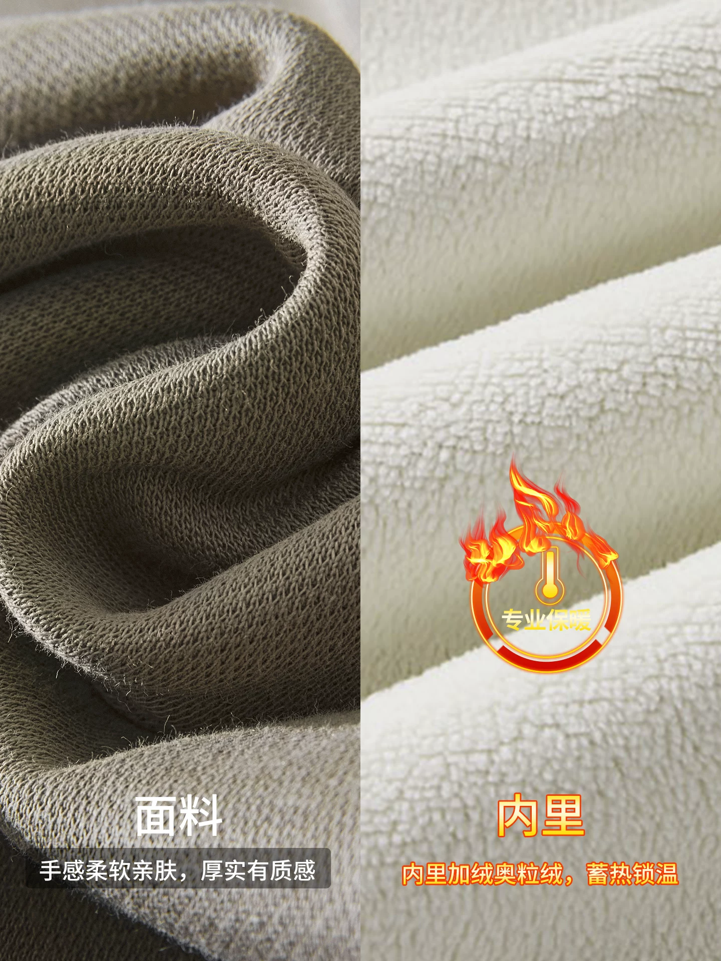 Áo len có cổ lót lông cừu OMZM dành cho nam, áo khoác cổ đứng nửa khóa kéo dày dặn ấm áp mùa đông, áo sơ mi POLO dáng rộng có cổ