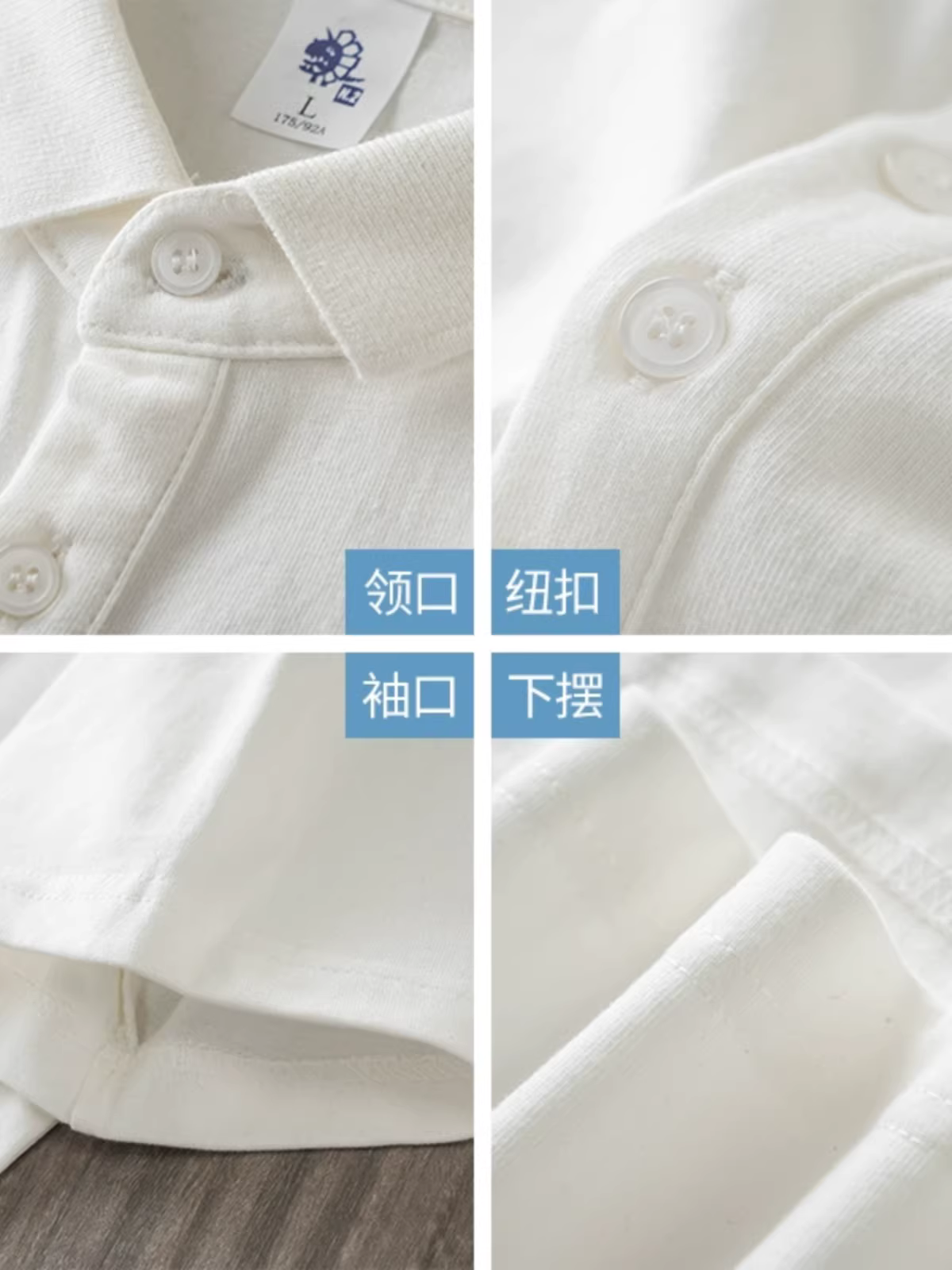 Áo polo nam chất liệu cotton 100% cao cấp 320g, tay ngắn, kiểu dáng Mỹ, cổ trụ, màu trơn, mùa hè.