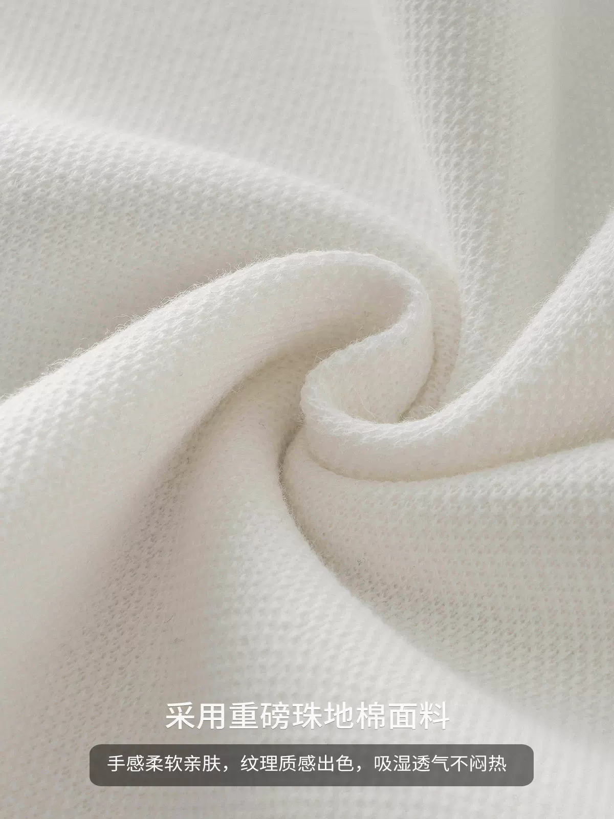 Áo polo chất liệu cotton pique dày dặn dành cho nam, mùa thu 2024, kiểu dáng rộng rãi, tay raglan dài, màu trơn, cổ áo sơ mi nửa khóa kéo.