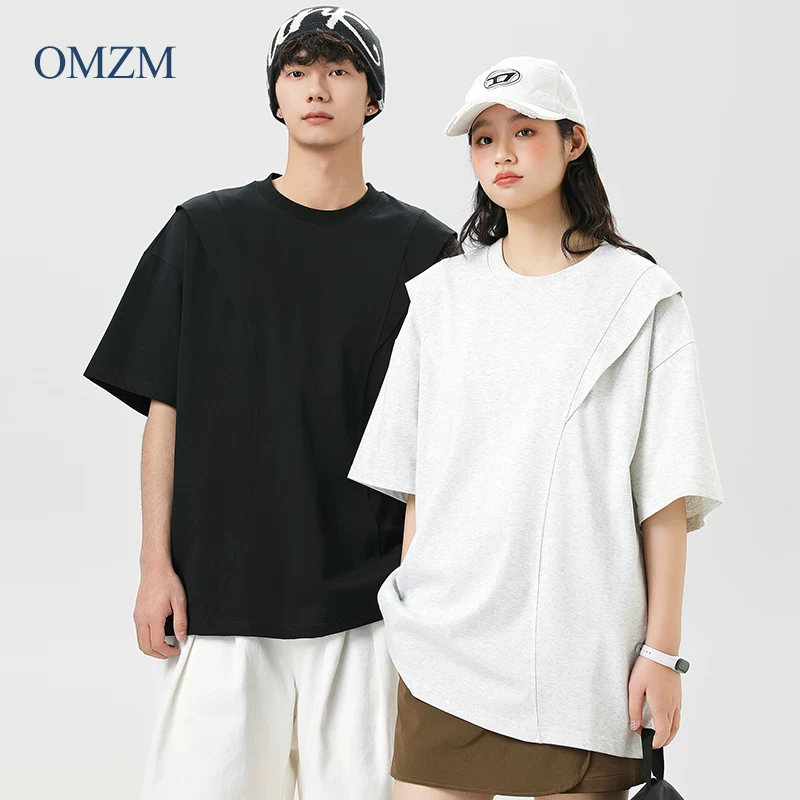 Áo thun làm mát OMZM250G Solona dành cho nam và nữ, áo thun thể thao ngắn tay dáng rộng, chất liệu lụa băng mùa hè, nhanh khô