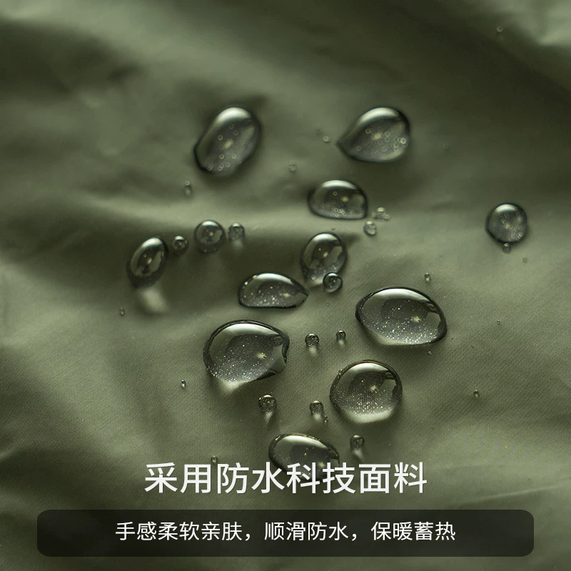 Áo khoác cotton cổ đứng nhẹ OMZM dành cho nam, kiểu mới mùa đông 2024, áo khoác mềm mại có lớp lót bên trong, áo khoác cotton dày dặn và ấm áp.