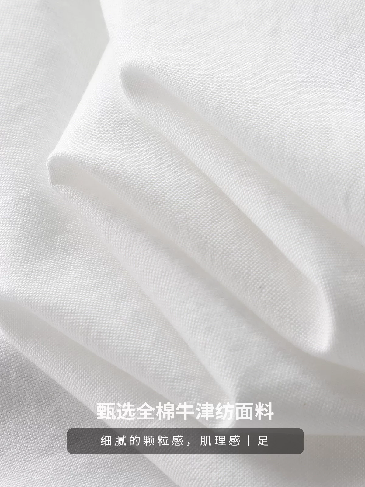 OMZM Áo sơ mi Oxford cotton nguyên chất hạng nặng kiểu Mỹ nam dài tay mùa thu áo sơ mi cổ đứng màu trắng áo khoác dáng rộng giản dị