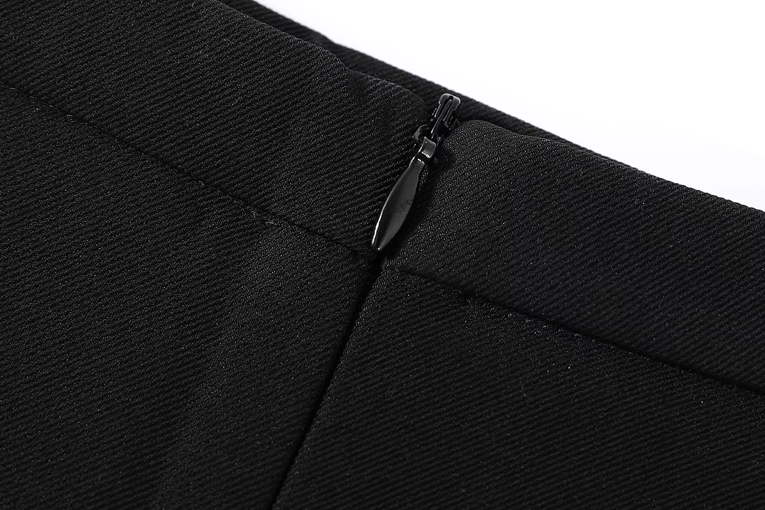 Váy bút chì dáng chữ A eo cao, dài trung bình, kiểu Pháp, dành cho nữ, mùa xuân thu, váy đen cao cấp đa năng.