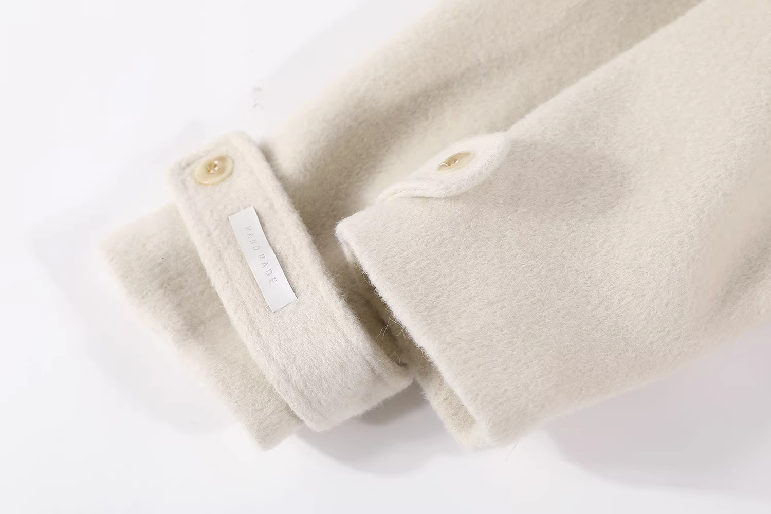 Áo khoác len cashmere kiểu Hàn Quốc dành cho nữ, kiểu mới thu đông 2025, áo khoác len dày dặn cao cấp.