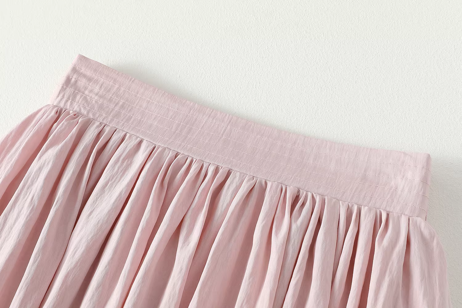 Váy xếp ly cao eo kiểu Pháp dành cho nữ, váy dài dáng chữ A xòe rộng, đa năng, tôn dáng, mới mùa hè