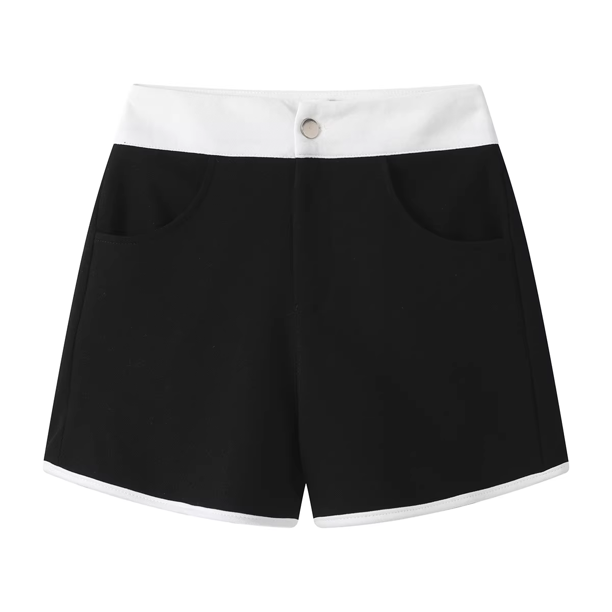 Phong cách Pháp, trẻ trung, lười biếng, áo thun dài tay chống nắng mỏng, quần short ba món dành cho nữ trong mùa hè.