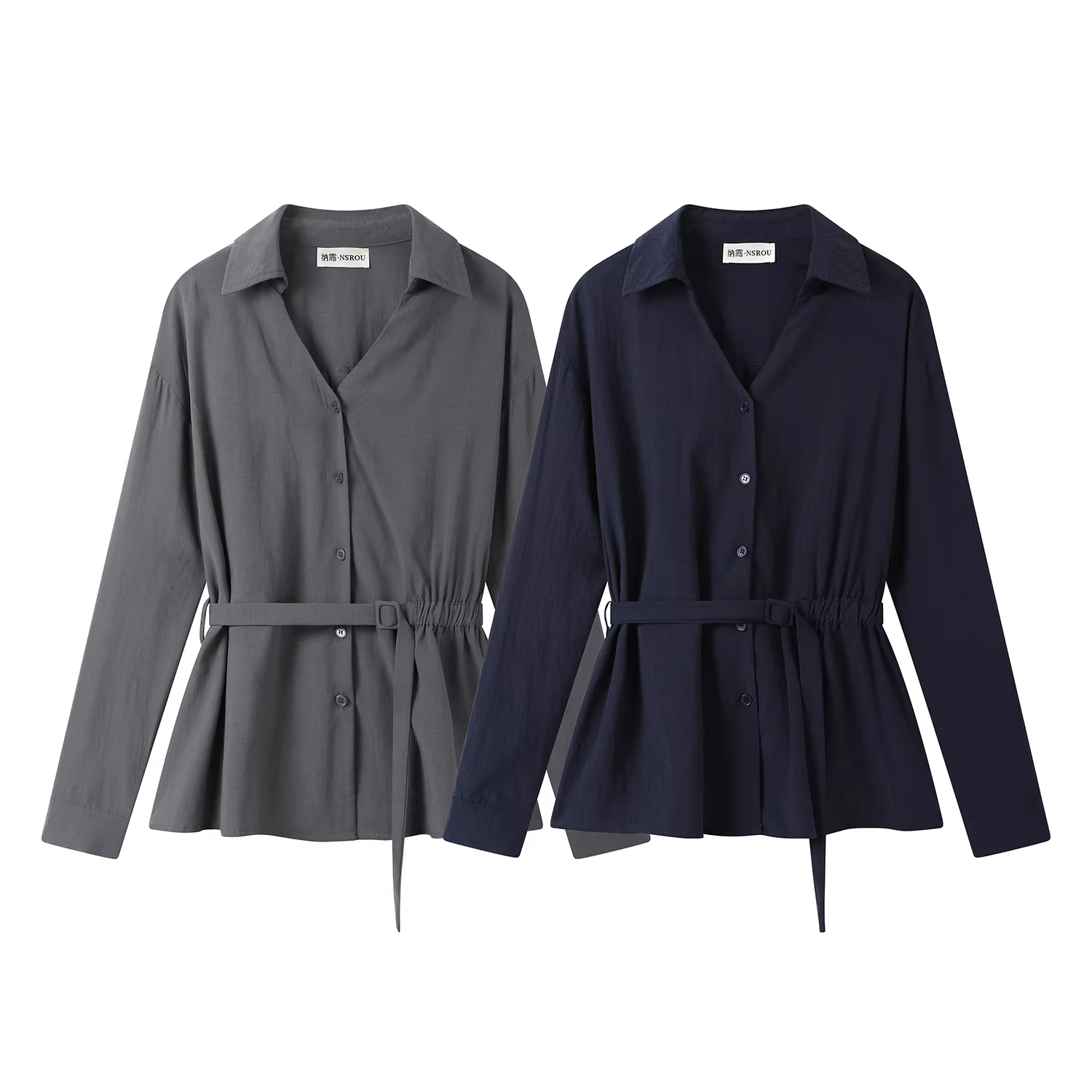 Áo và sơ mi dài tay ôm eo, kiểu dáng độc đáo và đẹp mắt theo phong cách Pháp dành cho nữ vào đầu mùa thu, áo và sơ mi thời trang và trẻ trung.