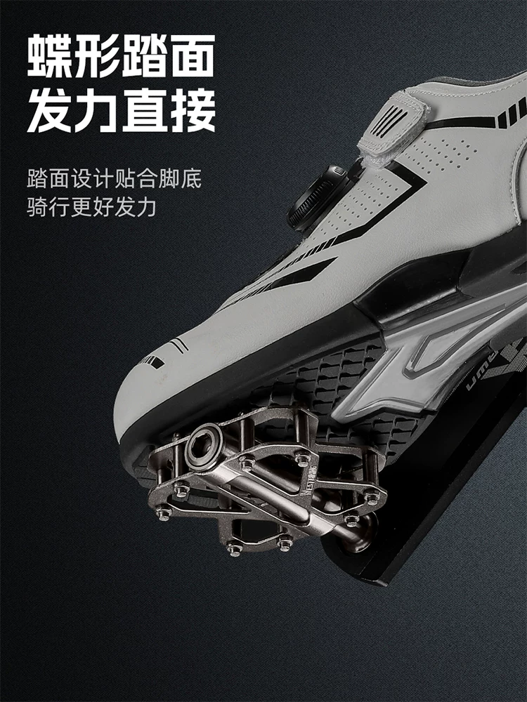 Bàn đạp xe đạp hợp kim titan West Rider bàn đạp xe đạp đường bộ ba ổ trục siêu nhẹ thiết bị đi xe đạp chống trượt