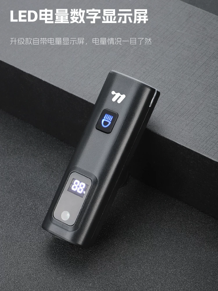 Đèn xe đạp West Rider Đèn đi đêm Đèn pin mạnh USB có thể sạc lại Đèn trước chống mưa Xe đạp leo núi Đèn xe đạp đường bộ