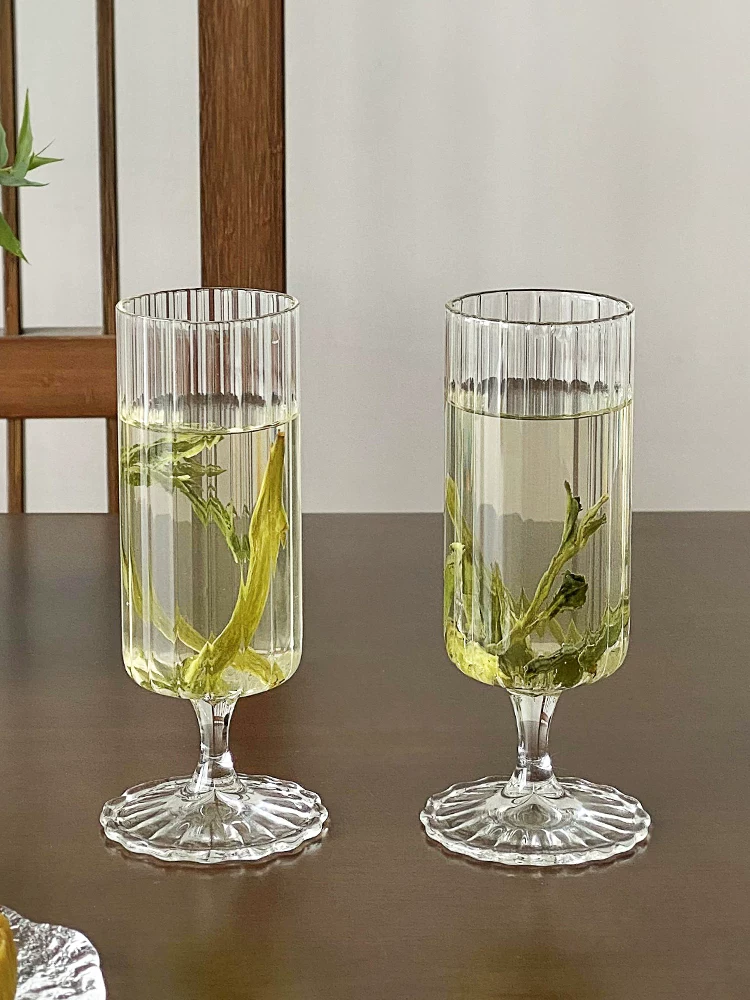 Cốc thủy tinh chịu nhiệt đặc biệt Monkey King Cup có thân cao và thân thẳng, cốc trà xanh, cốc cá nhân hóa, bộ trà Kung Fu.