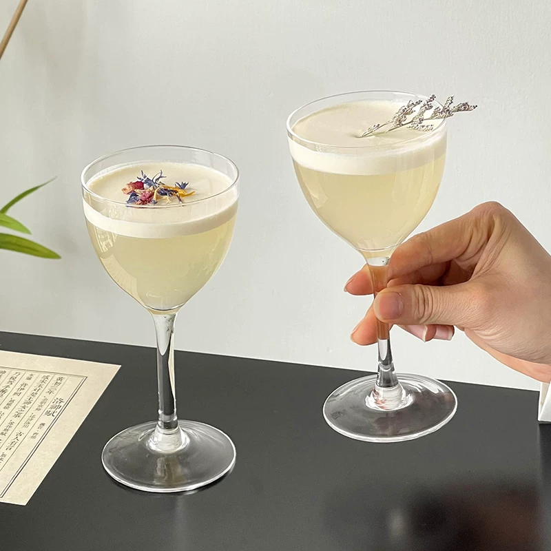 Ly cocktail kiểu Nhật Nick Nora, ly cocktail cổ điển, ly Martini, ly cao, ly pha chế cocktail, ly sâm panh.