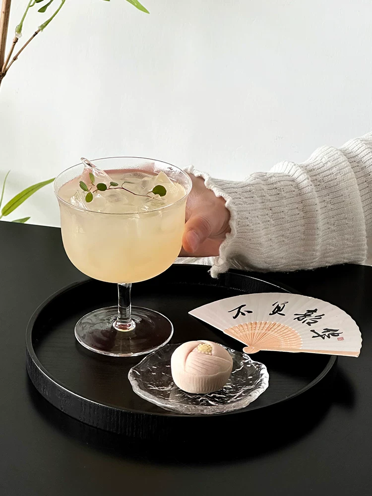 Ly cocktail sáng tạo kiểu Trung Quốc, ly thủy tinh cao cấp, ly rượu vang, ly cao, ly cocktail cổ điển, tách trà.