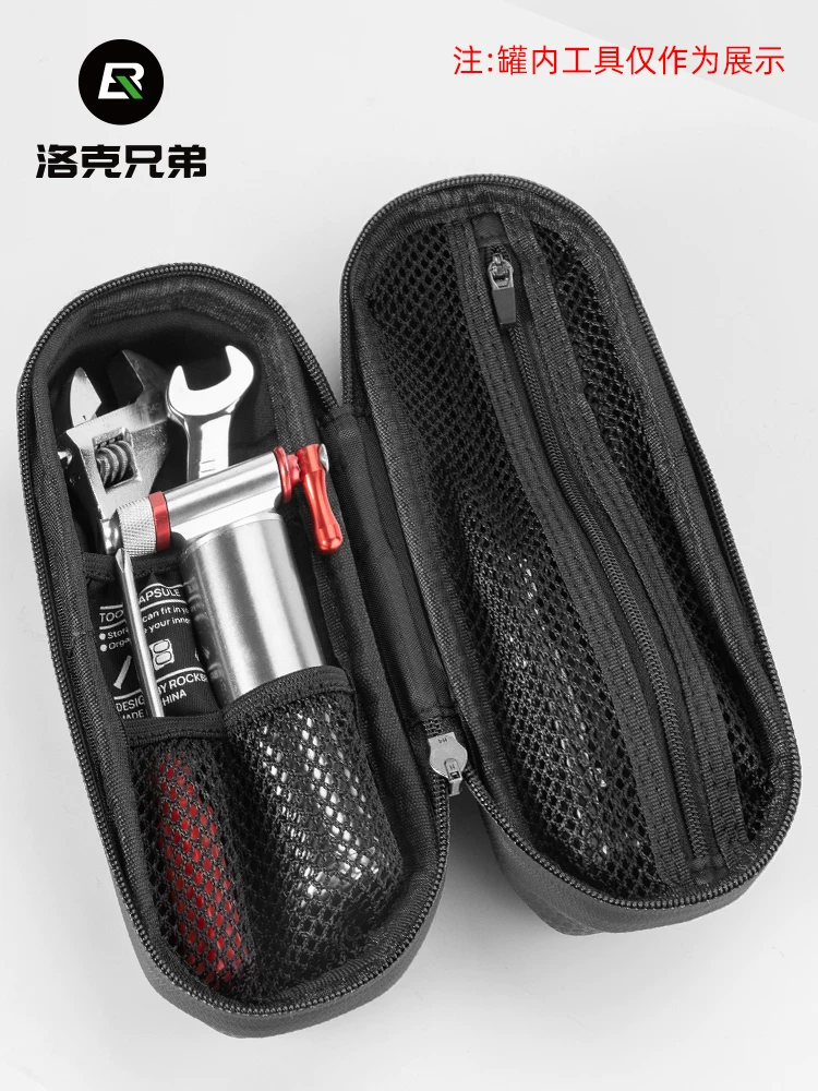 Rock Brothers Xe đạp Túi đựng dụng cụ vỏ cứng Dụng cụ sửa chữa có thể hộp lưu trữ di động Thiết bị đạp xe đường bộ