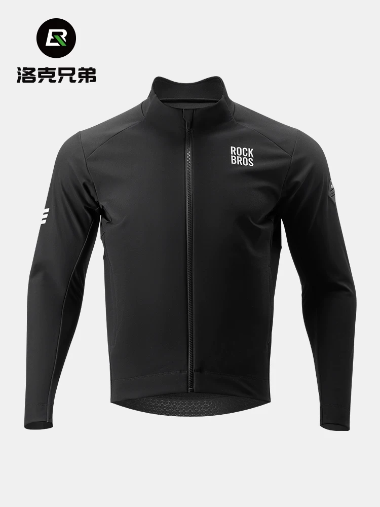 Rock Brothers Quần Áo Đi Xe Đạp Mùa Thu Đông Áo Chống Gió Dài Tay Nam Ấm Áp Đường Xe Đạp Leo Núi Top Áo Khoác